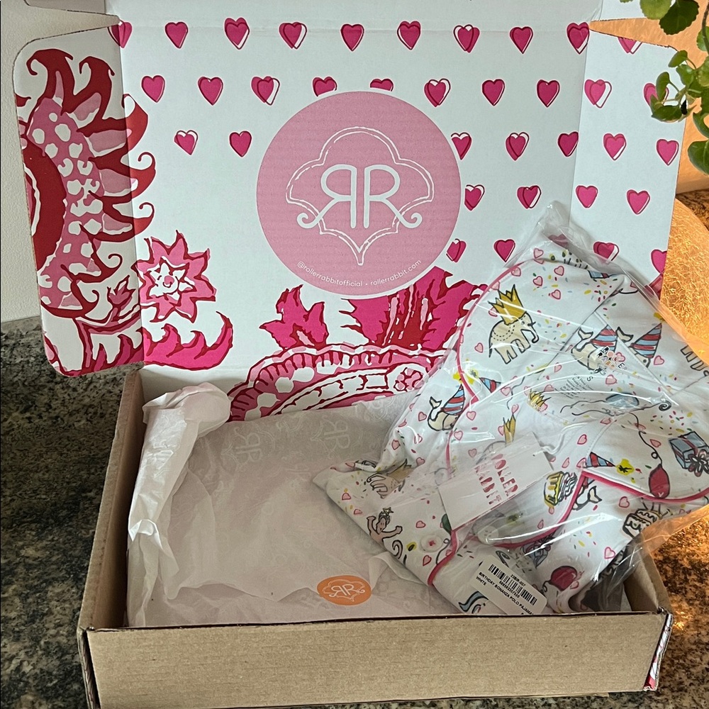 Roller Rabbit Birthday Bonanza Polo Pajamas